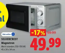 Lidl Silvercrest Magnetron aanbieding