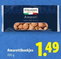 Lidl Italiamo Amaretti aanbieding