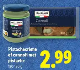 Lidl Italiamo Pistachio spread aanbieding