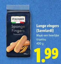 Lidl Italiamo Sponge Fingers aanbieding