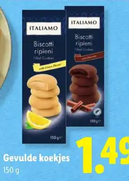 Lidl Italiamo Gevulde koekjes aanbieding