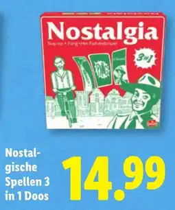 Lidl Nostalgia aanbieding