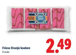 Lidl Friese Oranje koeken aanbieding