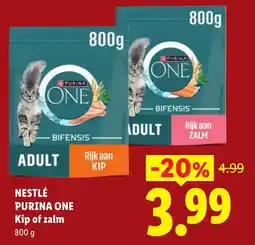 Lidl Nestlé Purina One aanbieding