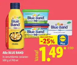 Lidl Alle Blue Band aanbieding