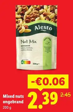 Lidl Alesto Nut Mix aanbieding