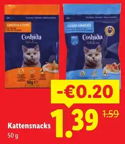 Lidl Coshida Kattensnacks aanbieding