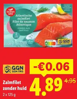 Lidl Ocean Sea Zalmfilet aanbieding