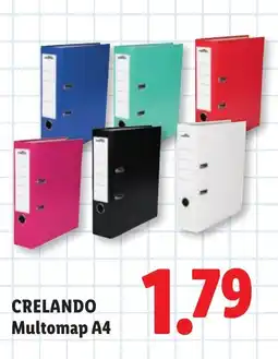 Lidl Crelando multomap A4 aanbieding