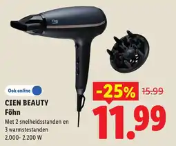 Lidl Cien Beauty Föhn aanbieding