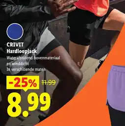 Lidl Crivit Hardloopjack aanbieding