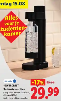 Lidl Silvercrest Bruiswatermachine aanbieding