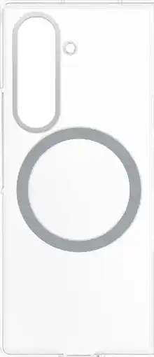 Coolblue Samsung Galaxy Z Fold 7 Back Cover met Magneet Transparant aanbieding