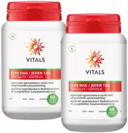 De Online Drogist Vitals Elke Dag Capsules Duoverpakking aanbieding