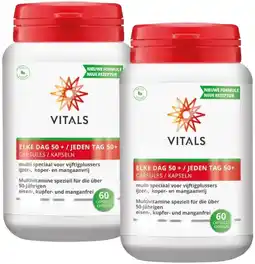 De Online Drogist Vitals Elke Dag 50+ Capsules Duoverpakking aanbieding