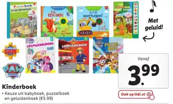 Lidl Kinderboek aanbieding