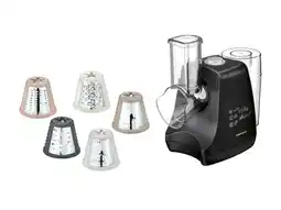 Lidl SILVERCREST Elektrische groenterasp - 5-in-1 aanbieding