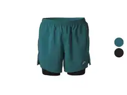 Lidl CRIVIT Heren 2-in-1 sportbroekje aanbieding