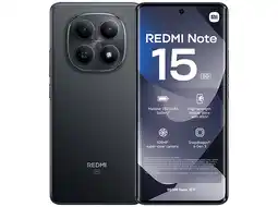 MediaMarkt XIAOMI Redmi Note 15 5G - 8GB/256GB Zwart - 256 GB Zwart aanbieding