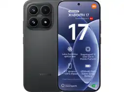 MediaMarkt XIAOMI 17 12GB RAM - 256 GB Zwart aanbieding