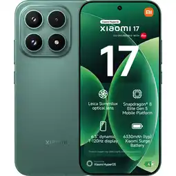 MediaMarkt XIAOMI 17 12GB RAM - 256 GB Groen aanbieding