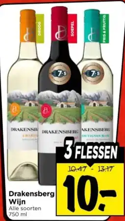 Vomar Voordeelmarkt Drakensberg Wijn aanbieding