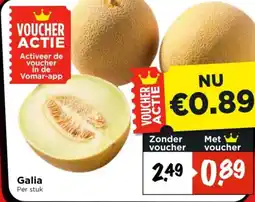 Vomar Voordeelmarkt Galia aanbieding