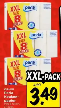 Vomar Voordeelmarkt Perla Keukenpapier aanbieding