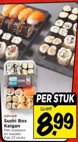 Vomar Voordeelmarkt Sushi Box Kaigan aanbieding