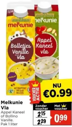 Vomar Voordeelmarkt Melkunie Vla aanbieding