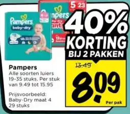 Vomar Voordeelmarkt Pampers aanbieding