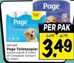 Vomar Voordeelmarkt Page Toiletpapier aanbieding