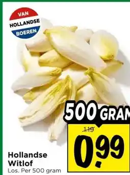 Vomar Voordeelmarkt Hollandse Witlof aanbieding