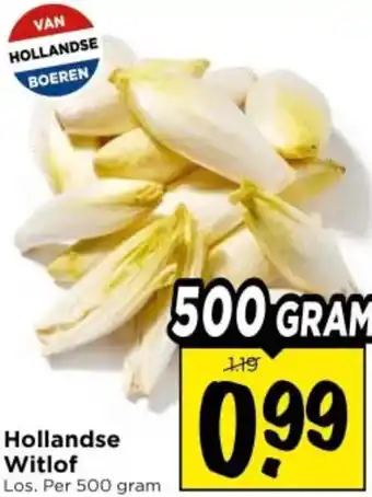 Vomar Voordeelmarkt Hollandse Witlof aanbieding