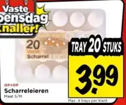 Vomar Voordeelmarkt Scharreleieren aanbieding