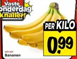 Vomar Voordeelmarkt Bananen aanbieding