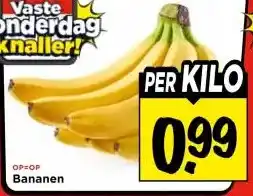 Vomar Voordeelmarkt Bananen aanbieding