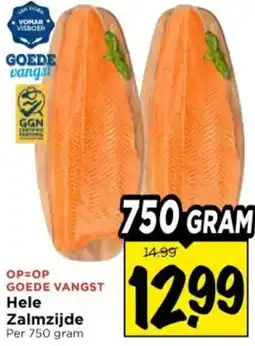 Vomar Voordeelmarkt Goede Vangst Hele Zalmzijde aanbieding