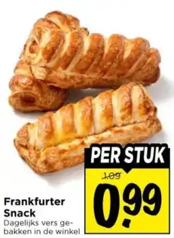 Vomar Voordeelmarkt Frankfurter Snack aanbieding