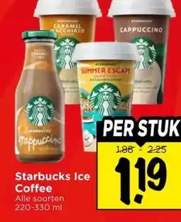 Vomar Voordeelmarkt Starbucks Ice Coffee aanbieding