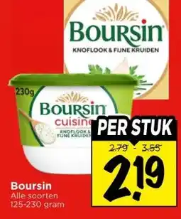 Vomar Voordeelmarkt Boursin aanbieding