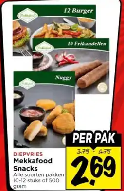 Vomar Voordeelmarkt Mekkafood Snacks aanbieding