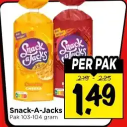 Vomar Voordeelmarkt Snack-A-Jacks aanbieding