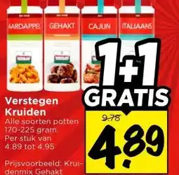 Vomar Voordeelmarkt Verstegen Kruiden aanbieding