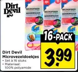 Vomar Voordeelmarkt Dirt Devil Microvezeldoekjes aanbieding