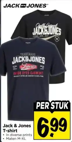 Vomar Voordeelmarkt Jack & Jones T-shirt aanbieding