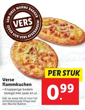 Lidl Verse flammkuchen aanbieding