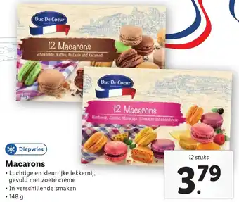 Lidl Macarons 148g aanbieding