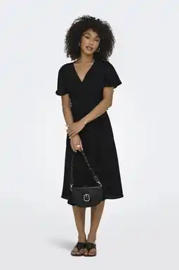 Wehkamp ONLY zomerjurk zwart aanbieding
