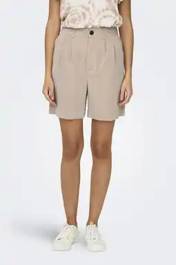 Wehkamp ONLY regularwaist casual short beige aanbieding